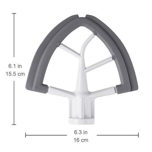 4.5/5 Quart Flex Edge Beater for KitchenAid Tilt-Head Stand Mixer with Flexible Silicone Edges Bowl Scraper - Toytexx 4.5/5 Quart Flex Edge Beater for KitchenAid Tilt-Head Stand Mixer with Flexible Silicone Edges Bowl Scraper - Toytexx